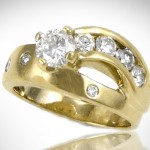 Custom Shooting Star Ring - Morgan's Treasure - Custom Jewelry