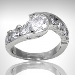 Custom Diamond Engagement Ring - Morgan's Treasure - Custom Jewelry