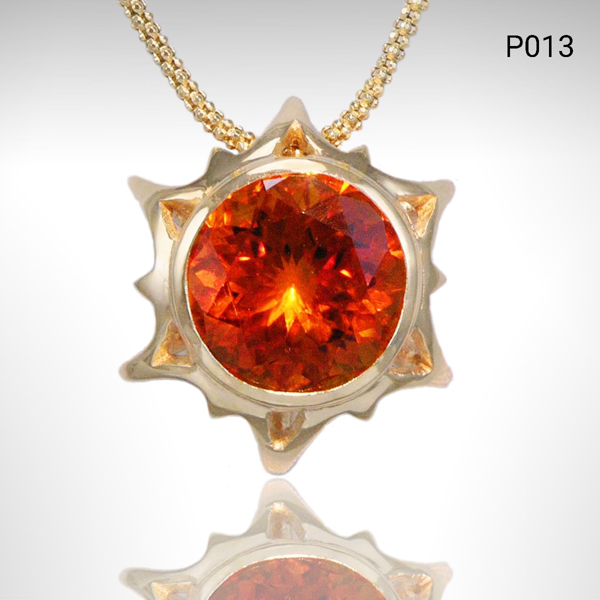 Pendant_orange sapphire_01